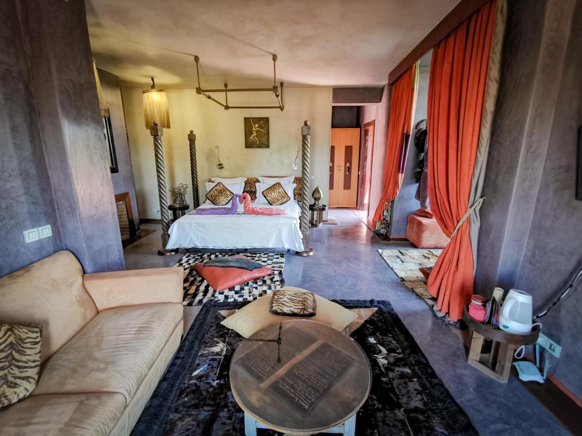 Maison hôte Jnan Lotf Marrakech El Harkat Exterior foto
